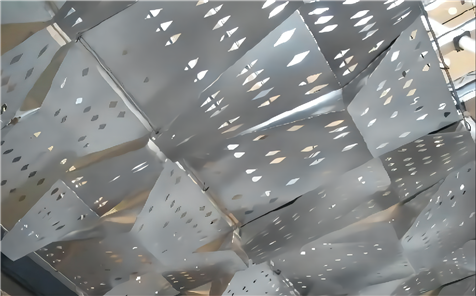 Punched Perforated Mesh Aluminum Plate Sheet