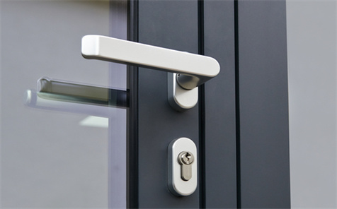 Aluminum Doors and Windows Accessories Glass Door Handle with Locker  Key Internal Opening Window and Door Handle