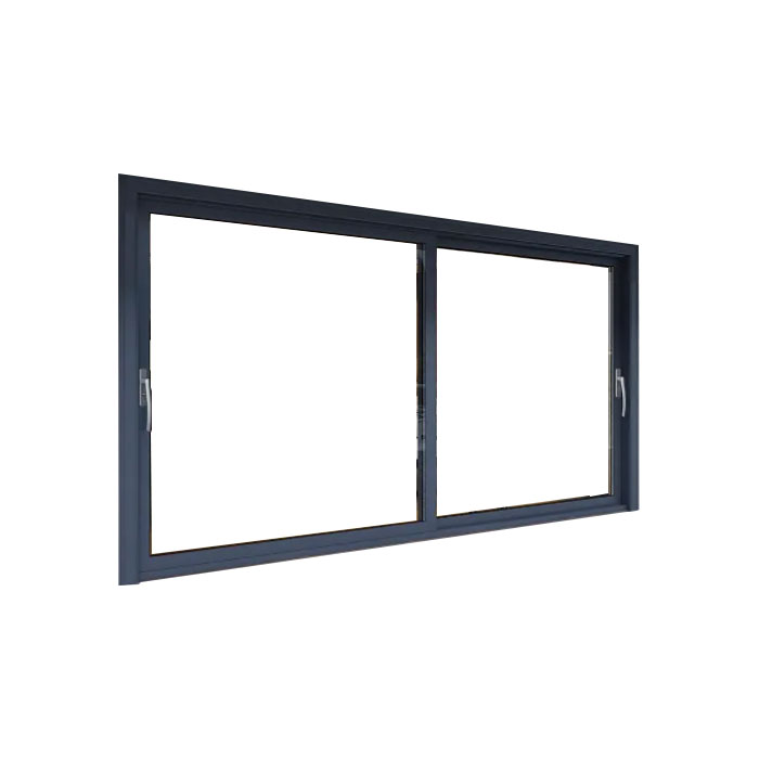 Aluminum Soundproof Toughened Glass European Broken Thermal Insulation Lift Sliding Door