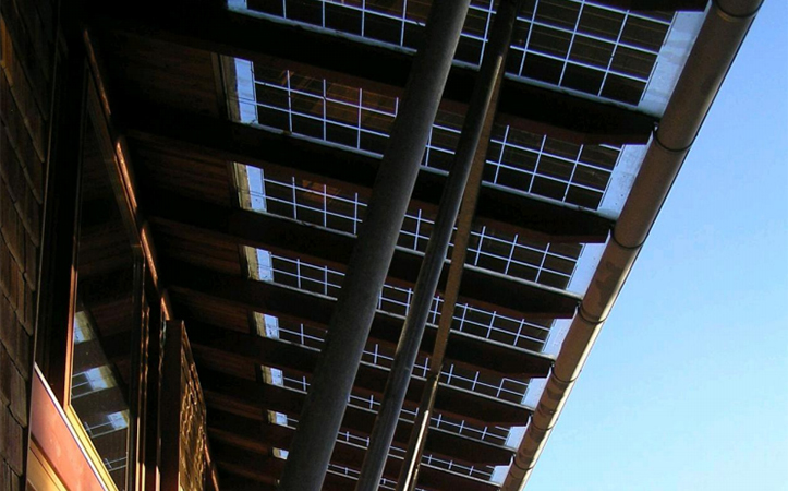 BIPV Canopy For Parking Shed