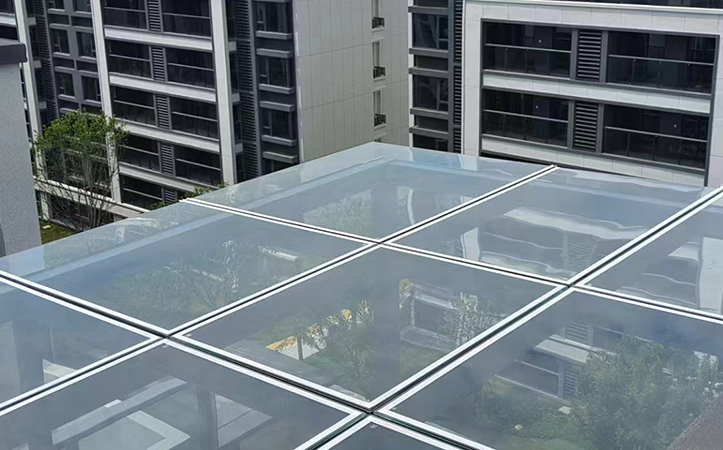 Laminated Glass Canopy