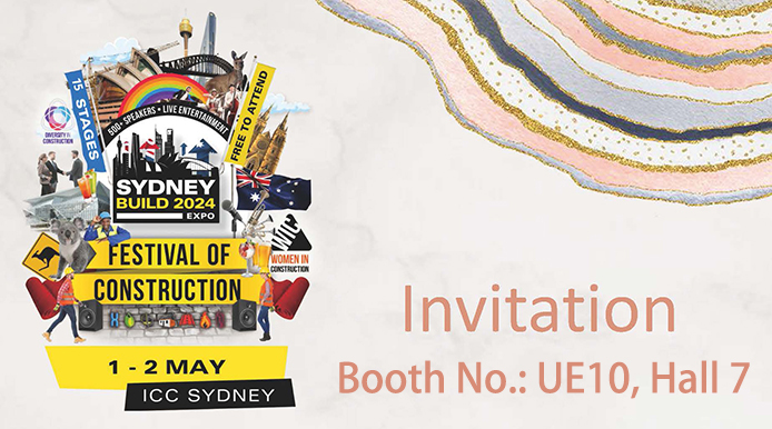 Invitation For The Exhibition Of Sydney Build 2024