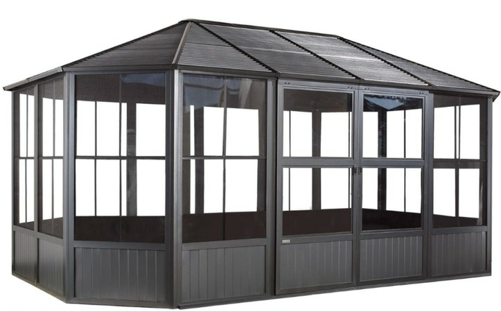 Prefab Four Season Solarium aluminum profile Glass Sunrooms sunrooms & glass houses