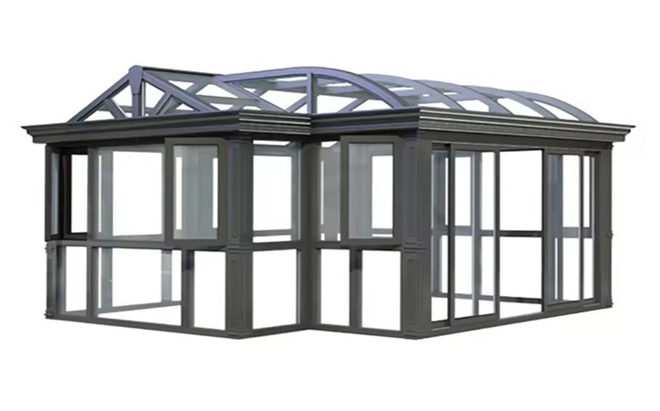 Four Season Sun House doors for aluminum profile Glass Sunrooms Screen Rooms Simple Modern Roof Designs