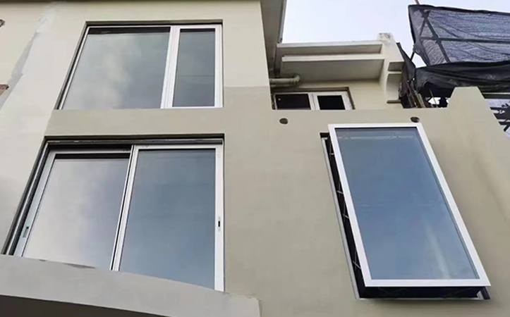 Glass Flat Push Window