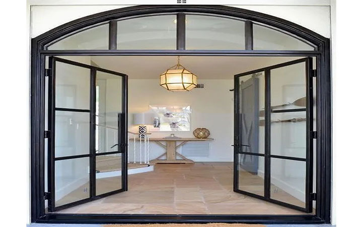 Arched French Windows Glass Casement