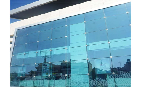 Glass Aluminum Curtain Wall System Hidden Frame Spider Glass Curtain Wall Building Price