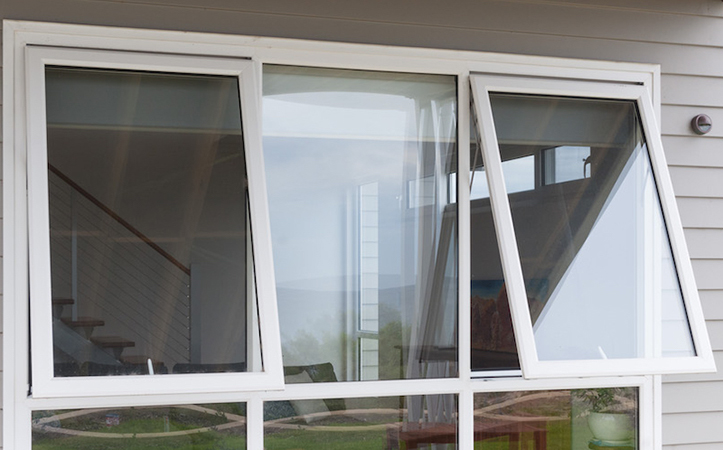 High Performance Thermal Break Top Fixed Windows Awning Hung Window