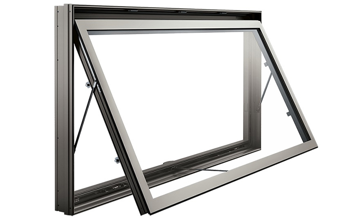 Embrace outdoors with awning windows in glazed glass