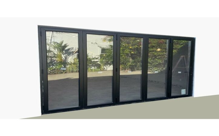 Aluminum Glassfire rating glazed standard stacking Sliding Glass Doors