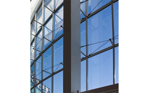 Frameless Spider Glass Wall Facade Building Glass Curtain Wall System