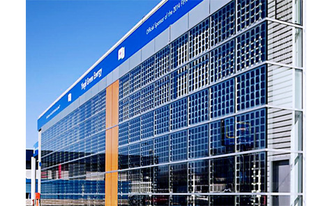 Solar Photovoltaic Integrated Glass Panel Flat Panel Solar System For Building Facade