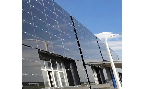 Solar Photovoltaic Integrated Glass Panel Flat Panel Solar System For Building Facade