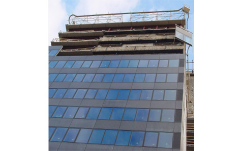 Spider Curtain Wall Facade Panel Aluminum Profile Glass Curtain Wall System