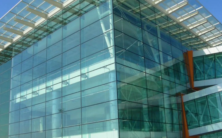 Frameless Spider Glass Wall Facade Building Glass Curtain Wall System