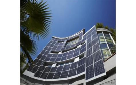 Photovoltaic Curtain Wall Solar Panels On Building Facades Or Roof Panels