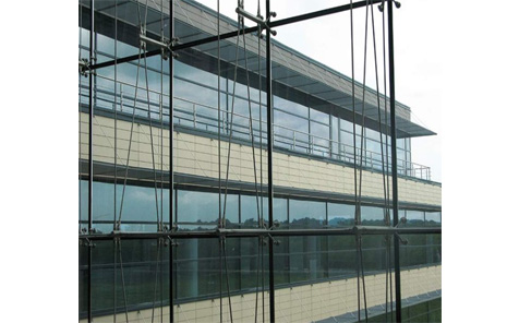 Structure Frameless Curtain Wall Aluminum Alloy Sealant Glass Spider Curtain Wall