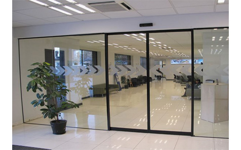 Modern Commercial Electric Sliding Door Motor Sliding Door System