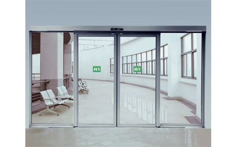 Custom Electric Exterior Sliding Patio Aluminum Sliding Automatic Glass Door