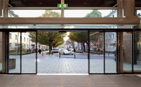 Electric Sliding Door Sensor Automatic Sliding Door For Passage Entrance