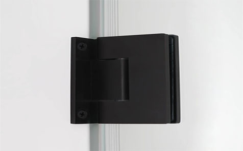 Neo-Angle Hinged Tempered Glass Shower Swing Door